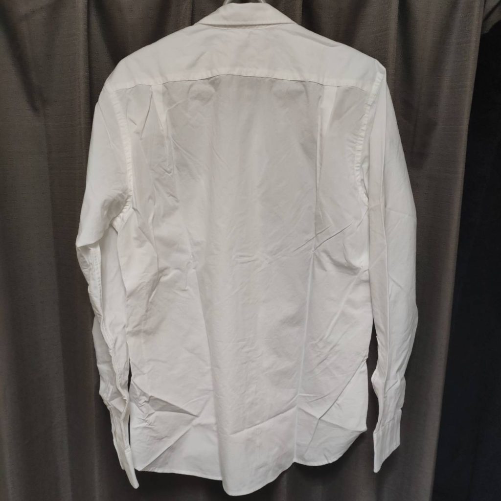 無印良品の白シャツ ブロードシャツがメンズにおすすめ 着心地良好 華山未来研究室