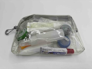 7kgの荷物で暮らすミニマリスト・海外ノマドの常備薬・衛生用品などの液体グッズ